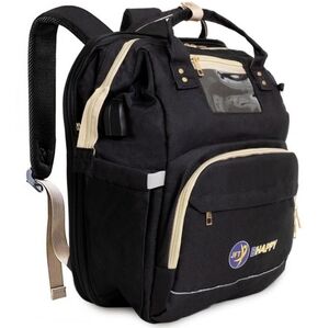 Black Unisex Multifunction Diaperbag Backpack -Travel-Baby Shower Gift- Boy/girl